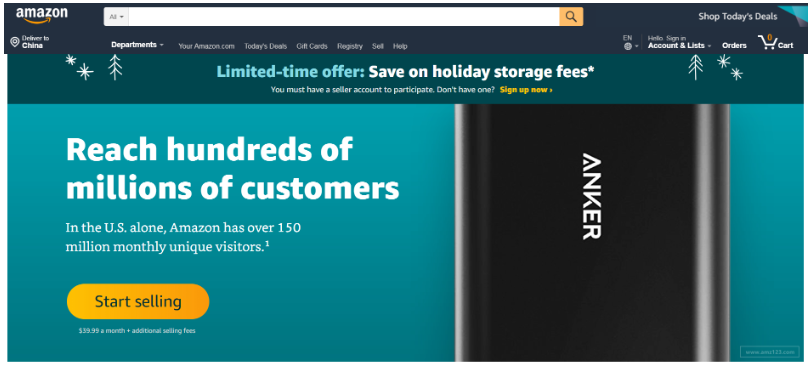 亚马逊新卖家注册流程-跨境直通