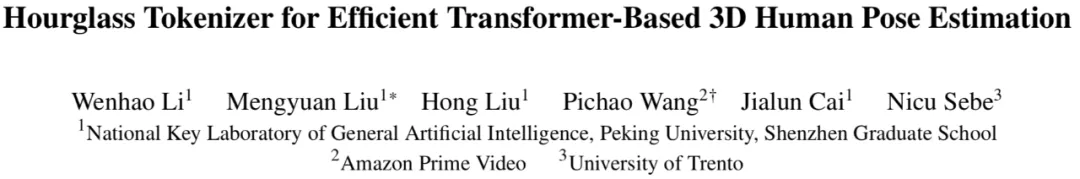 让视频姿态Transformer变得飞速，北大提出高效三维人体姿态估计框架HoT