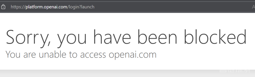 怎么破？OpenAI 突然宣布阻止中国访问API服务！ 转载