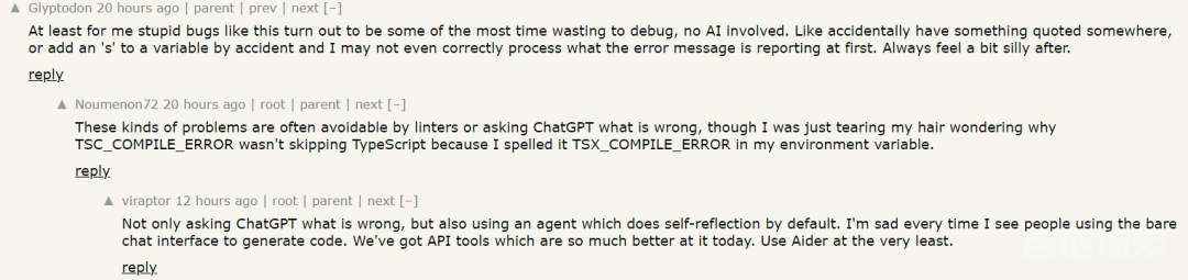 “我已经厌倦了给愚蠢的AI代码找bug！”一独立开发者彻底被无知的代码生成者逼疯！评论区深夜炸锅成吐槽大会：太有同感了 转载