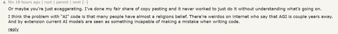 “我已经厌倦了给愚蠢的AI代码找bug！”一独立开发者彻底被无知的代码生成者逼疯！评论区深夜炸锅成吐槽大会：太有同感了 转载