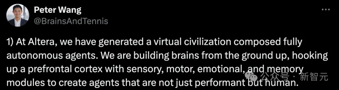 1000个智能体创建首个「AI文明」！北大校友放弃MIT教职打造「西部世界」