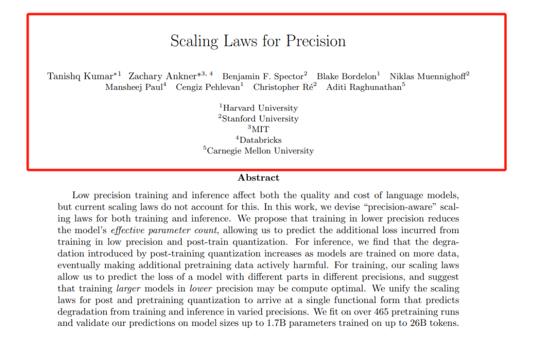 新Scaling Law浮出水面！OpenAI内部员工爆料下一代模型Orion性能堪忧；量化Llama3困难，这些都有了新解 原创 精选