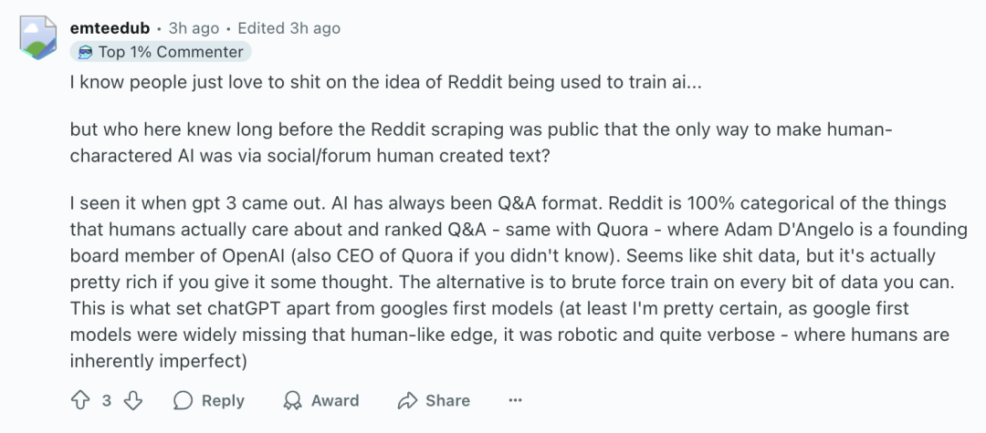 配合OpenAI搞数据垄断，排挤Anthropic？Reddit撕破脸：赔钱！网友：互联网还没死！AGI太快这官司打完早没意义了 